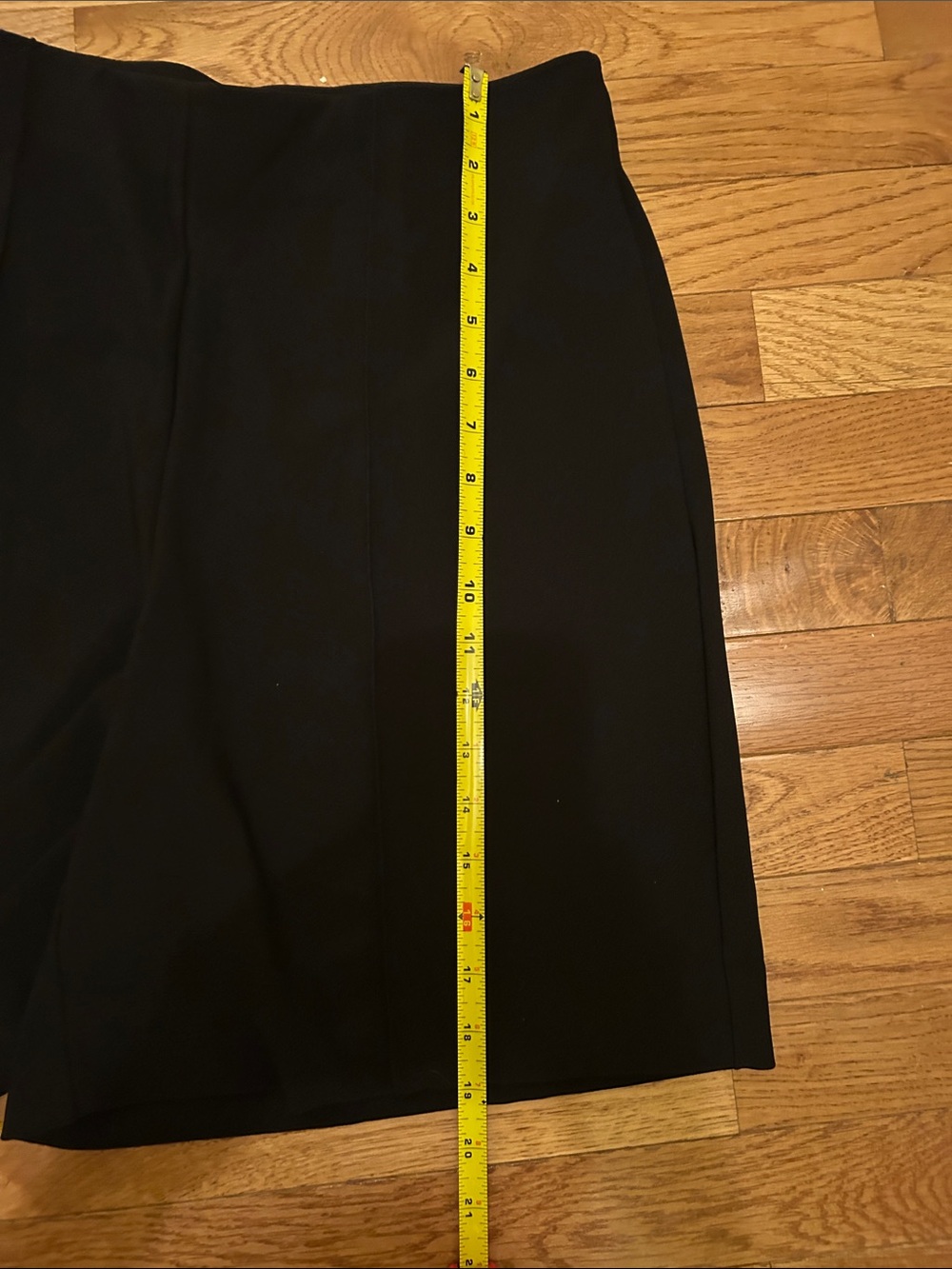 Boston Proper Black Tailored High-Waist Bermuda Shorts - Picture 4 of 5
